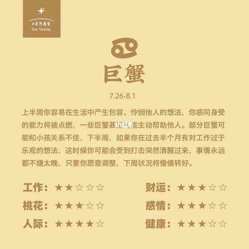 巨蟹座最新运势，科技领航，引领未来潮流