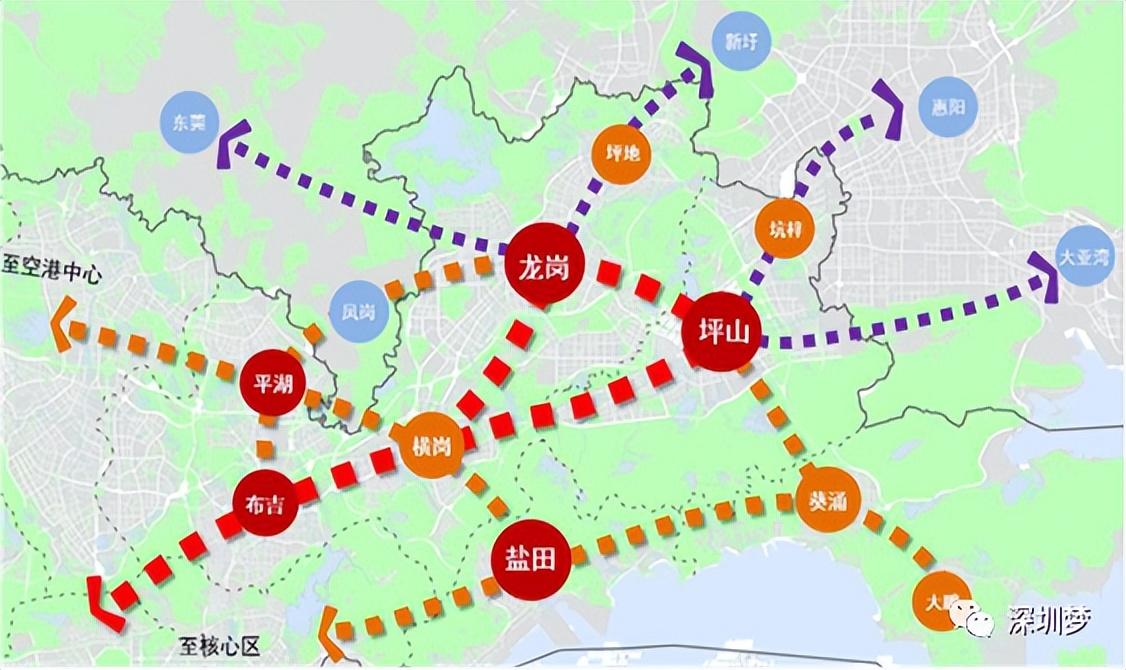深圳地铁线路图最新版