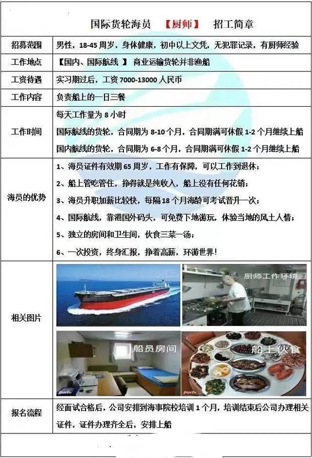 丁类轮机长新征程，友情启航，梦想之船扬帆招募